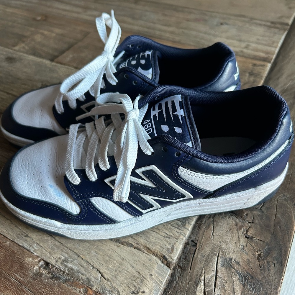 New Balance 480 Navy Blue Shoes Men’s Size 6